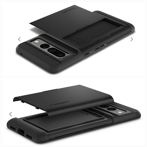 Spigen Pixel 7 Pro Slim Armor CS Case Black New in Box - Picture 8 of 16